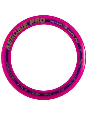 Aerobie Pro Flying Ring - Fluorescent Pink